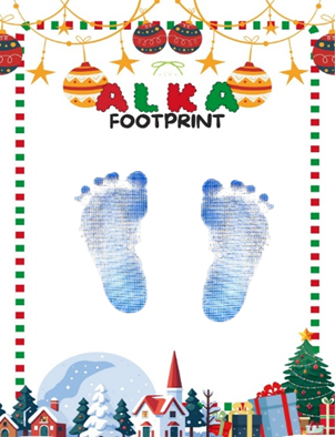 Enfant d’ ALKA『クリスマス限定足型プレゼント』