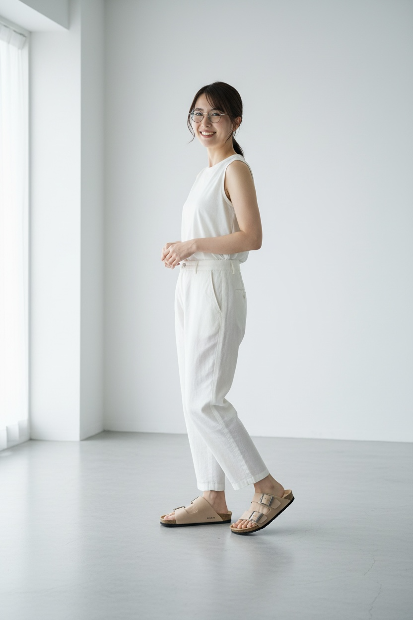 PAMPELONNE（パンプロンヌ）ベージュ(レディース）