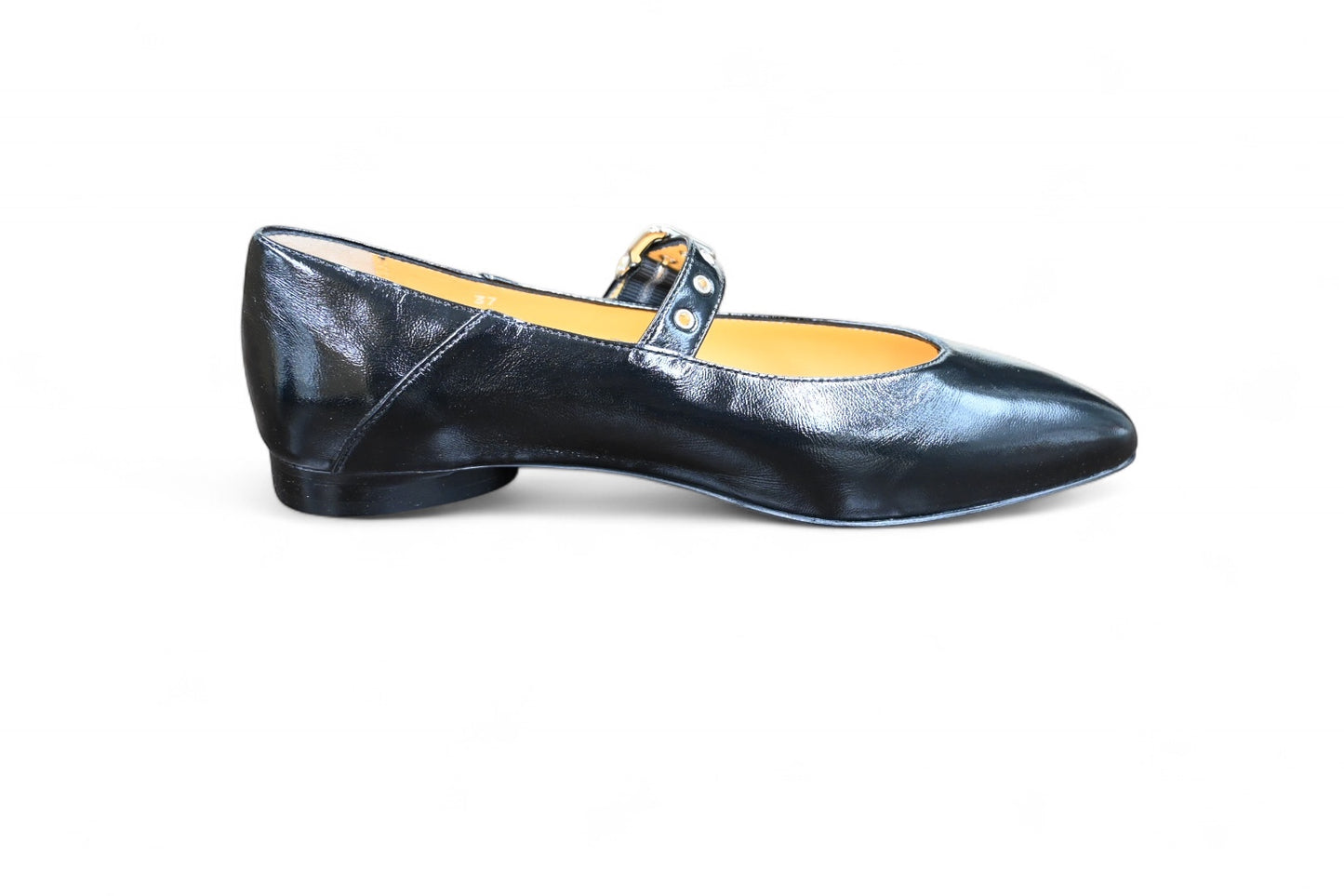 【先行販売】4141 Ricciarelli（リッチャレッリ）ブラックエナメル