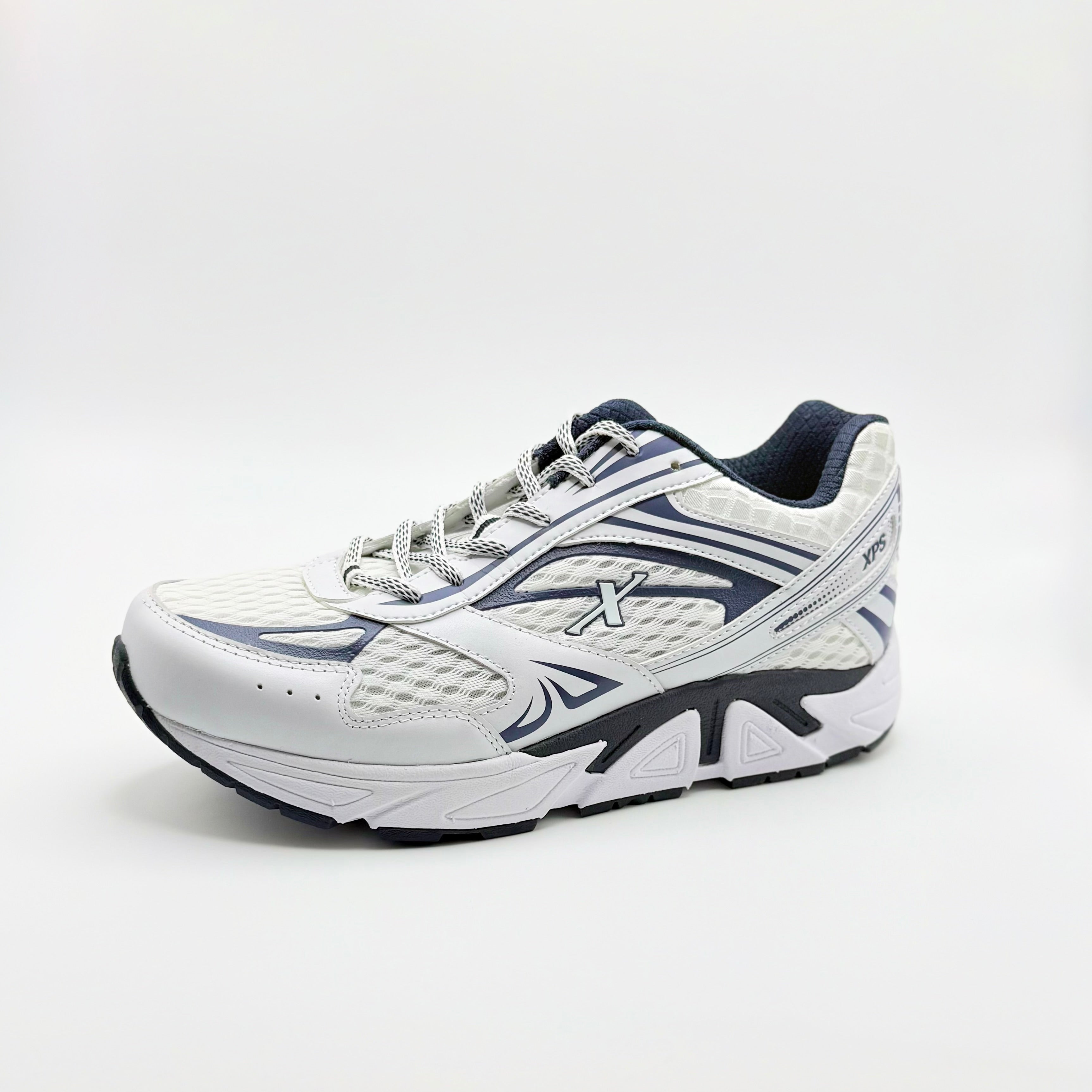 すごいスニーカー（GENESIS メンズ）ホワイト／ブルー