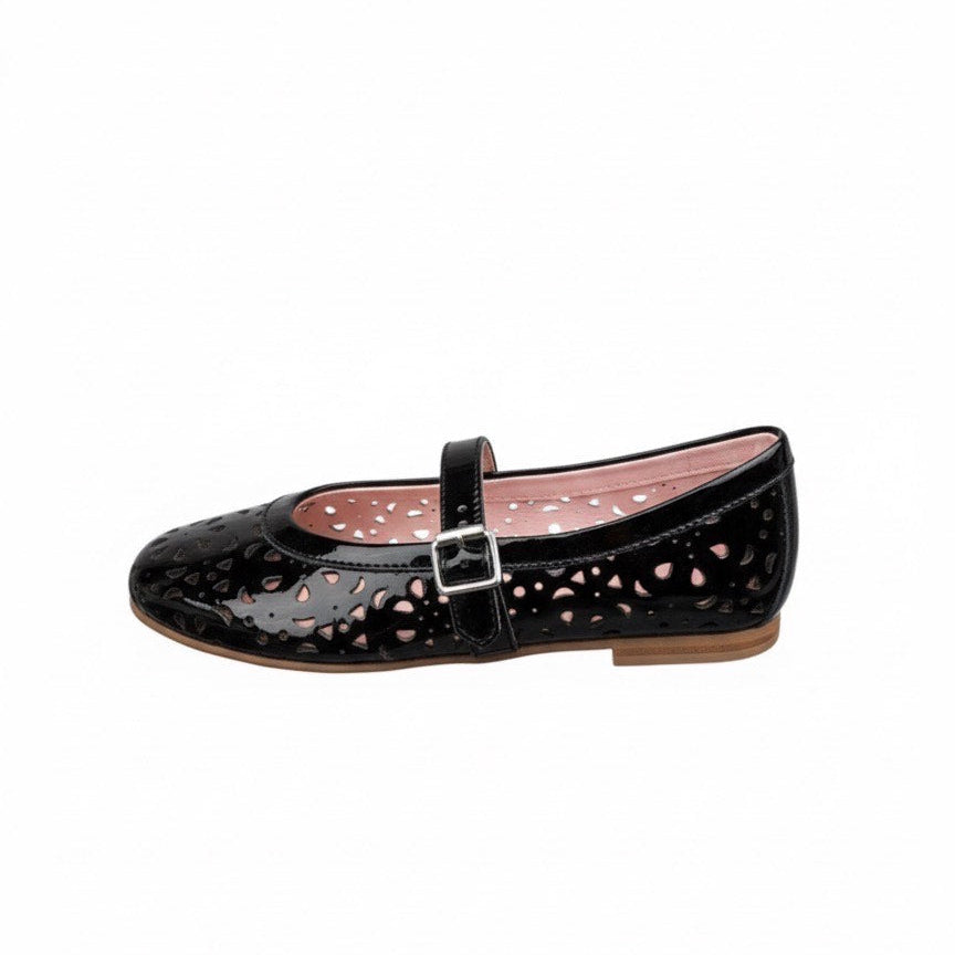 【 先行販売 】【アンファン･ドゥ･アルカ】 MIA（ミア）エナメルブラック